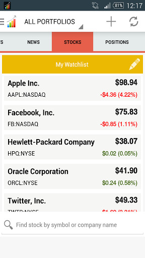 Stocks IQ Screenshot Image