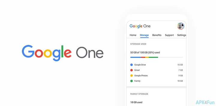 Google One Screenshot Image
