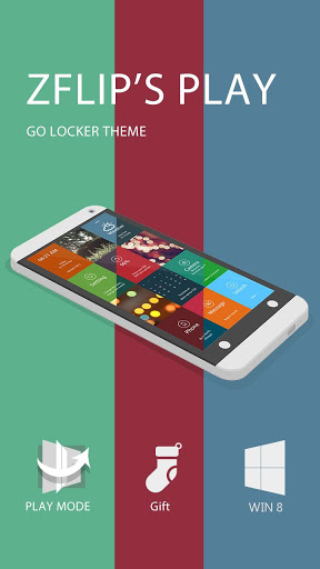 Zflip GO Locker Theme Screenshot Image