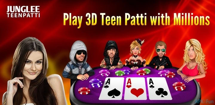 Junglee Teen Patti 3D Screenshot Image