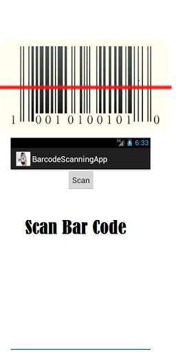 Bar Code Scanner Screenshot Image