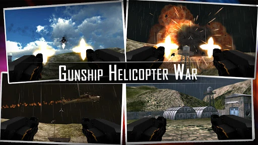 Gunship Helicopter War 3D Screenshot Image