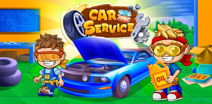Vlad and Niki: Car Service Screenshot Image