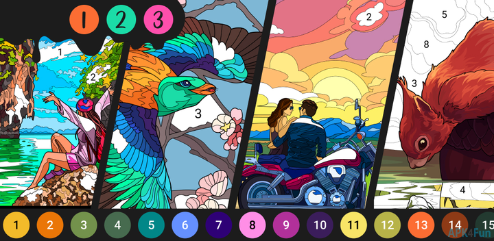 Color by Number DYI Screenshot Image