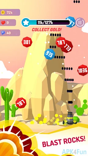 Rock Ball Blast Screenshot Image