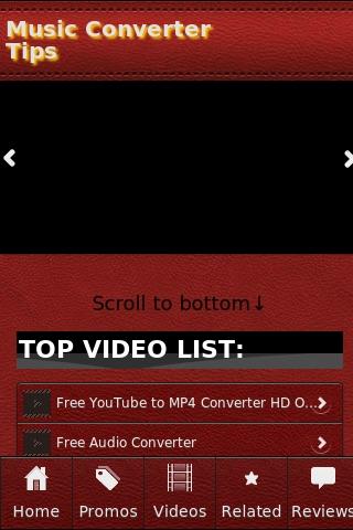 Music Converter Tips Screenshot Image