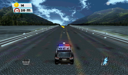 Traffic Police Car Driving 3D Screenshot Image