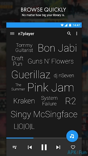 n7player Music Player Screenshot Image