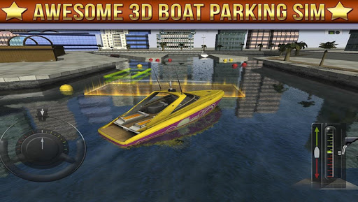 3D Boat Parking Simulator Screenshot Image