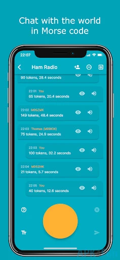 Morse Chat Screenshot Image