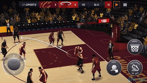 NBA LIVE Mobile Basketball Screenshot Image
