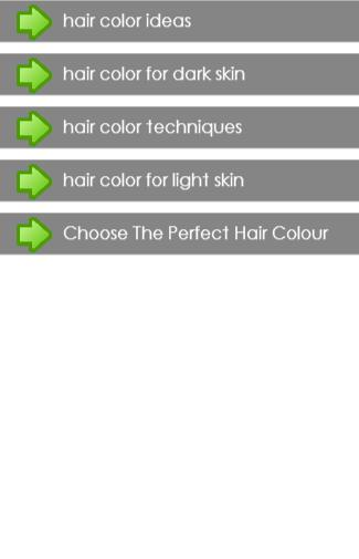 Hair Color Ideas Screenshot Image