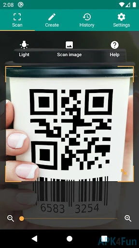 QR & Barcode Reader Screenshot Image