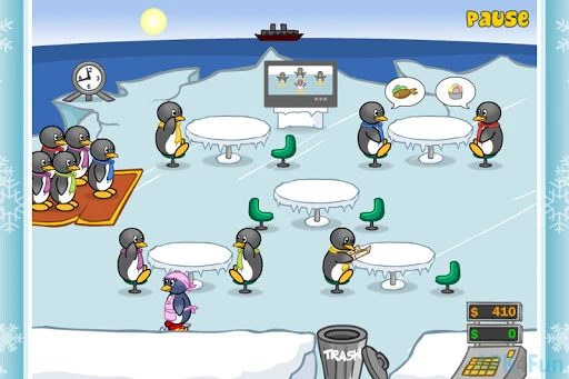 Penguin Diner Screenshot Image
