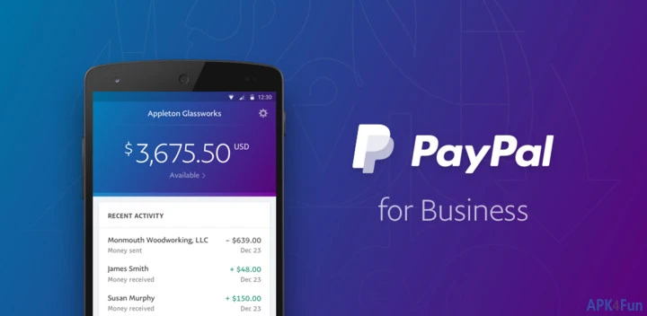 PayPal Business Screenshot Image