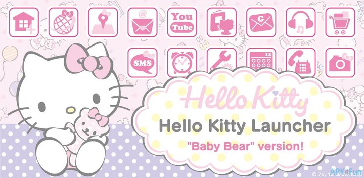 Hello Kitty Launcher Baby Bear Screenshot Image