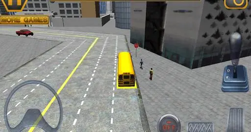 Schoolbus Driving 3D Simulator Screenshot Image
