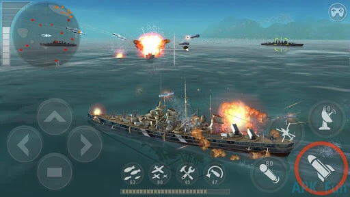 Warship Battle Screenshot Image