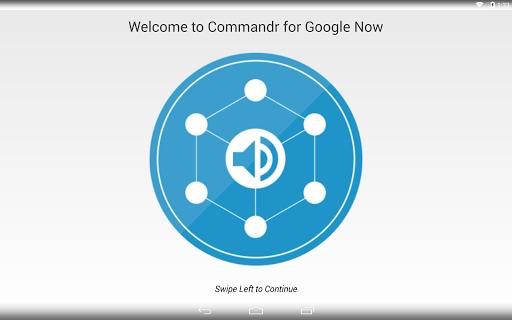 Commandr for Google Now Screenshot Image