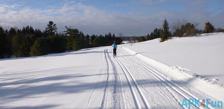 Gatineau Park Ski Conditions Screenshot Image