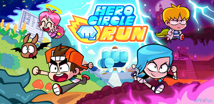 Hero Circle Run Screenshot Image