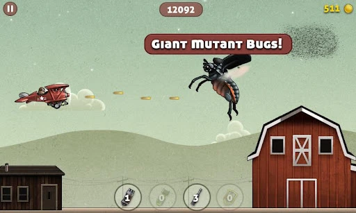 Bugduster - Flying Game Screenshot Image