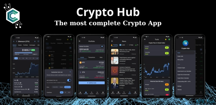 Crypto Hub Screenshot Image