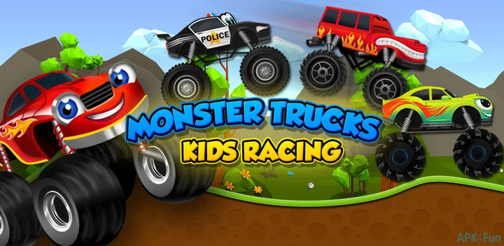Monster Trucks Game for Kids 2 Screenshot Image