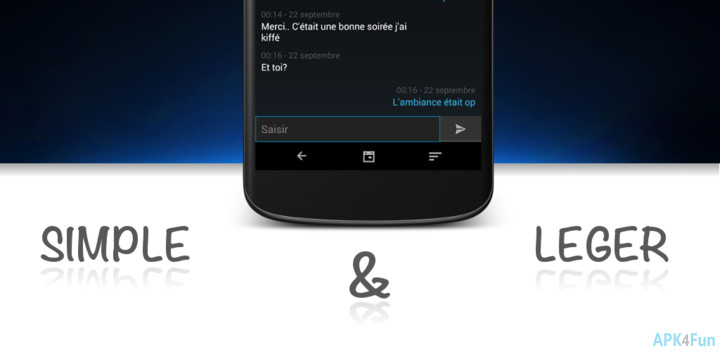ICmess Beta - Light SMS Screenshot Image