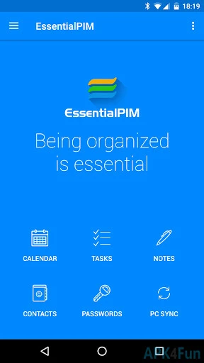 EssentialPIM Screenshot Image