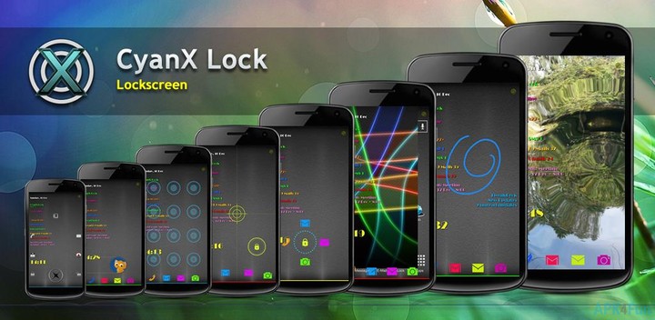 CyanX Lock Screenshot Image
