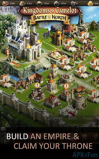 Kingdoms of Camelot: Battle Screenshot Image