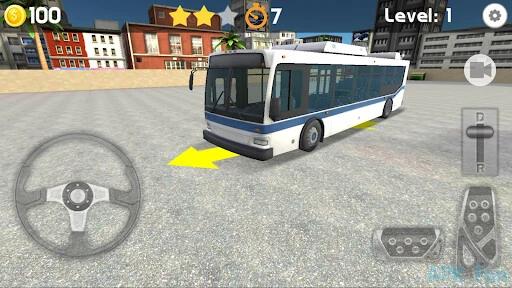 Bus Parking 3D Screenshot Image