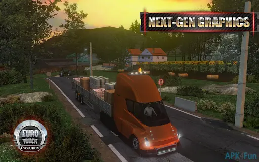 European Truck Simulator Screenshot Image