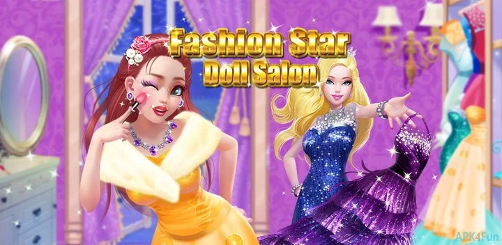 Doll Makeover Salon Screenshot Image