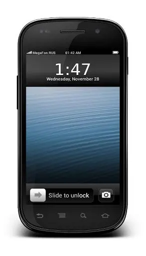 iPhone Lock Screen Screenshot Image