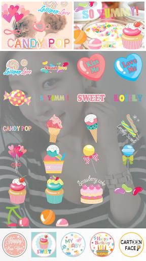 Candy Camera - Sticker Screenshot Image