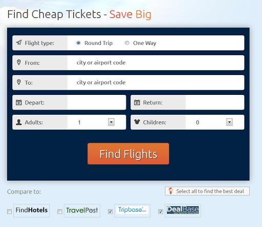 Discount Flights Screenshot Image