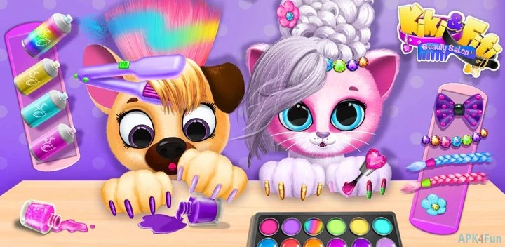 Kiki & Fifi Pet Beauty Salon Screenshot Image
