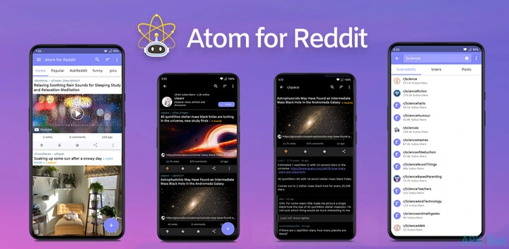 Atom for Reddit Screenshot Image