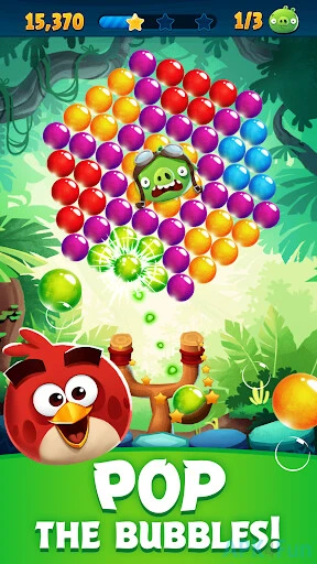 Angry Birds Pop Bubble Shooter Screenshot Image