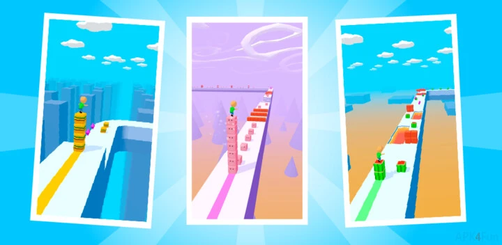 Cube Surfer Screenshot Image