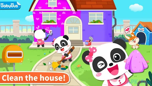 Baby Panda' s House Cleaning Screenshot Image
