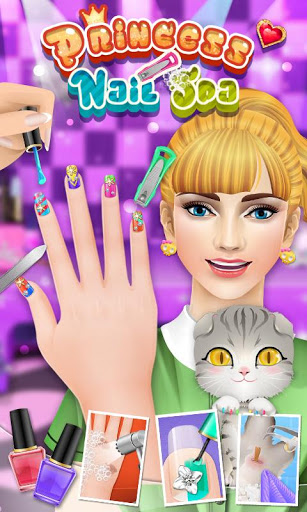 Princess Nail Salon Screenshot Image