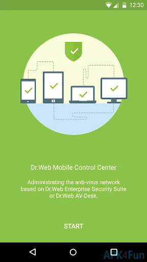 Dr.Web Mobile Control Center Screenshot Image