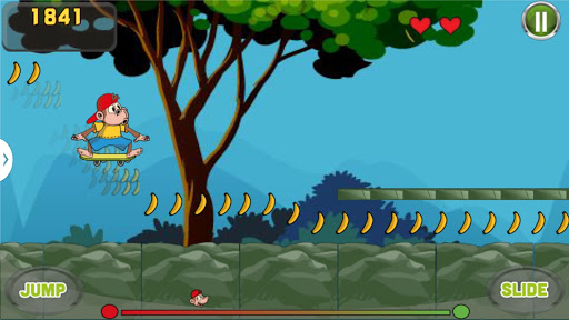 Jungle Monkey Skater Screenshot Image