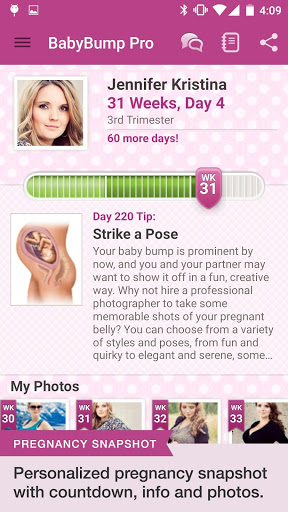 BabyBump Pregnancy Pro Screenshot Image