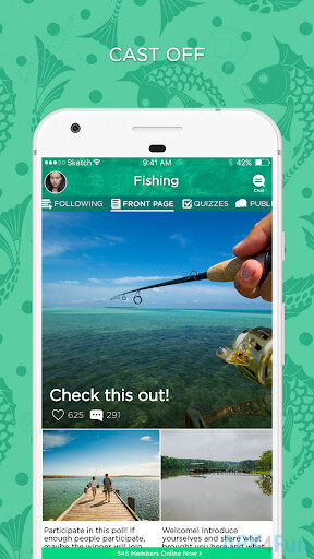 Fishing Amino Screenshot Image