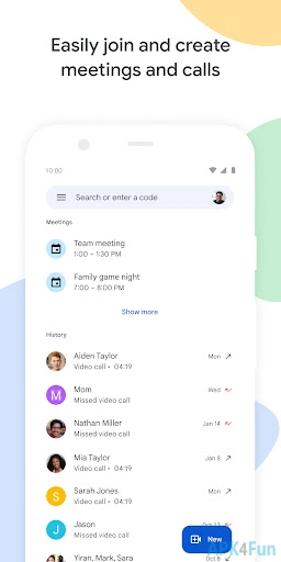 Google Meet Screenshot Image