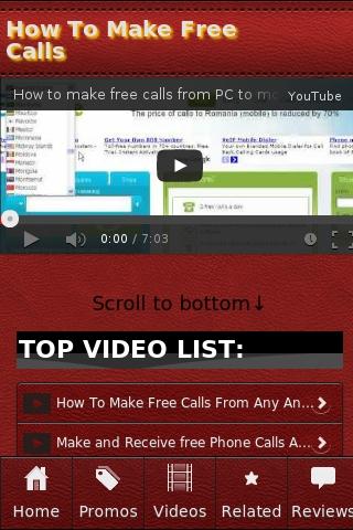 How To Make Free Calls Screenshot Image
